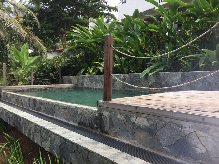 Swimming Pool Construction for Jimi at Dickwella, Sri Lanka Villa Construction Company