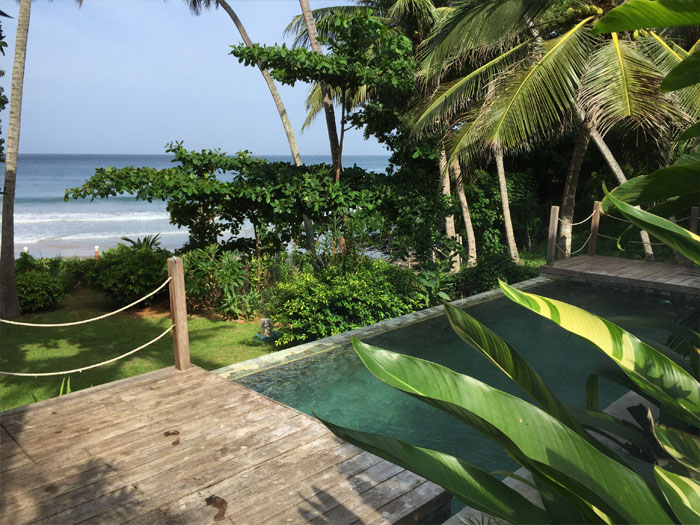 Swimming Pool Construction for Jimi at Dickwella, Sri Lanka Villa Construction Company