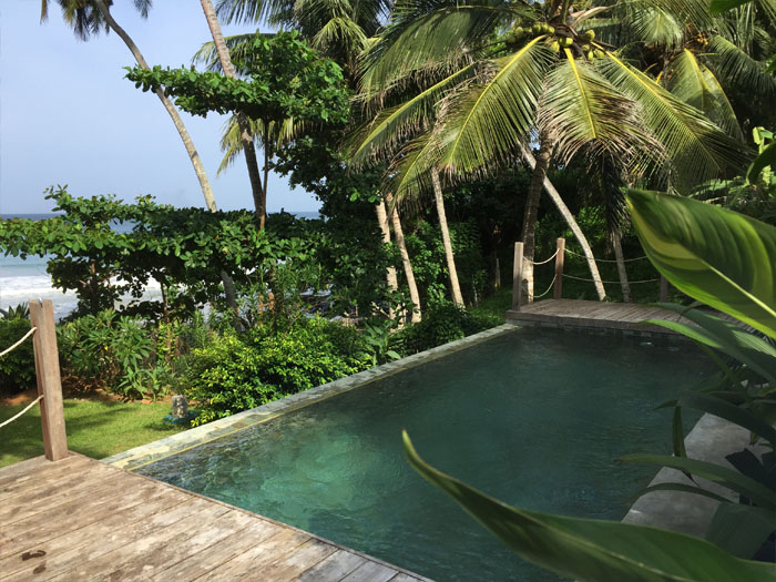 Swimming Pool Construction for Jimi at Dickwella, Sri Lanka Villa Construction Company