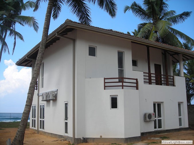 beach front villa at talpe villa construction project by sithagi design