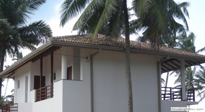 beach front villa at talpe villa construction project by sithagi design