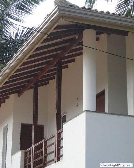 beach front villa at talpe villa construction project by sithagi design