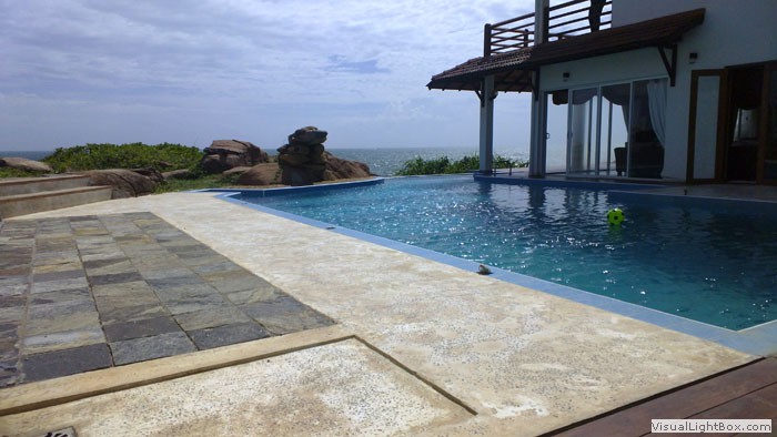 swimming pool construction at unawatuna by sithagi design