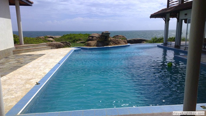 swimming pool construction at unawatuna by sithagi design