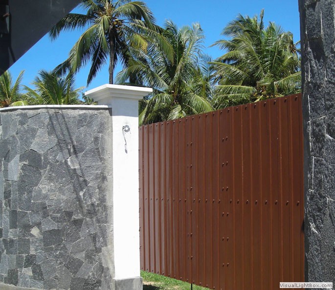 boundary wall at talalla by sithagi design