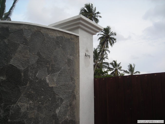 boundary wall at talalla by sithagi design